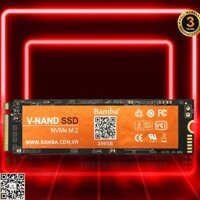 Ổ CỨNG LAPTOP SSD 256GB BAMBA M2 (NVME) BẢO HÀNH CHÍNH HÃNG 36 THÁNG