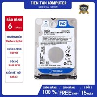 Ổ cứng Laptop Western Digital Blue 500GB WD5000LPCX chính hãng