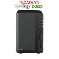 Ổ cứng mạng NAS Synology DiskStation DS223 CPU Realtek RTD1619B, 2GB, 1GbE, 2 bay, hàng chính hãng