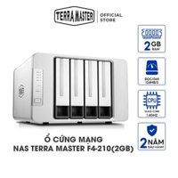 Ổ cứng mạng NAS Terra Master F4-210 - 2 Khay ổ cứng Hàng chính hãng