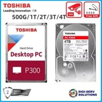 Ổ cứng máy tính để bàn Toshiba P300 4TB / 3TB / 2TB / 1TB / 500GB 7200 RPM 64MB Cache SATA 6.0Gb / s 3.5 "HDD Ổ cứng bên trong cho máy tính để bàn HDWD110AZSTA