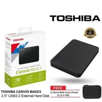 Ổ Cứng Ngoài Di Động TOSHIBA CANVIO 1TB / 2TB Usb 3.2 Tốc Độ Cao