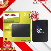 Ổ Cứng Ngoài Toshiba Canvio 2TB 2.5 Inch