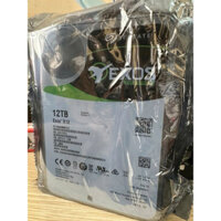 Ổ cứng Seagate Exos 12Tb chuyên dụng cho Sever, Nas và lưu trữ dữ liệu