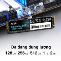 Ổ cứng Silicon Power 2TB NVMe M.2 PCIe Gen3x4 2280 SSD Solid State Drive (SP002TBP34A60M28)