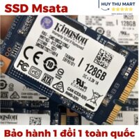 Ổ cứng SSD 120G 256G 512G chuẩn Msata cũ sức khoẻ tốt + tặng kèm ốc bắt main chuẩn M2