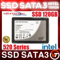 Ổ cứng SSD 120GB 520 Series Intel cực bền - Độ bền sức mạnh sánh ngang Samsung - Zin Xịn Sức khoẻ Good 100% ( Cũ - 2nd )