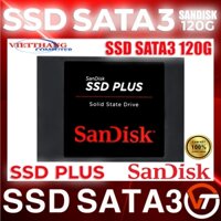 Ổ cứng SSD 120GB Sandisk SSD Plus  2.5-Inch SATA 3 Hàng nhập khẩu Korea Sức khoẻ Good ( Cũ - 2nd )