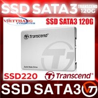 Ổ cứng SSD 120GB Transcend SSD220S SATA 3 Sức khoẻ Good 100% Hình thức còn đẹp - Hàng nhập NK Bóc máy Korea ( Cũ - 2nd )