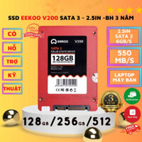 Ổ cứng SSD 128GB, 256GB, 512GB EEKOO 2.5in SATA III dùng cho laptop - máy tính PC, Bảo hành 3 năm 1 đổi 1