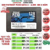 Ổ Cứng SSD 128GB, 256GB, 512GB PATRIOT P210 SATA 3 - 2.5INCH - New 100 - Hàng Chính Hãng - 128GB - Cài Win 7