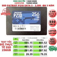 Ổ Cứng SSD 128GB, 256GB, 512GB PATRIOT P210 SATA 3 - 2.5INCH - New 100 - Hàng Chính Hãng - 256GB - Cài Win 7