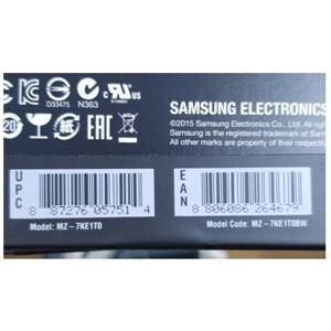 Ổ cứng SSD 1TB Samsung 850 PRO 2.5-Inch SATA III MZ-7KE1T0BW