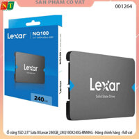 Ổ cứng SSD 2.5" Sata III Lexar 240GB_LNQ100X240G-RNNNG - Hàng chính hãng - Full vat