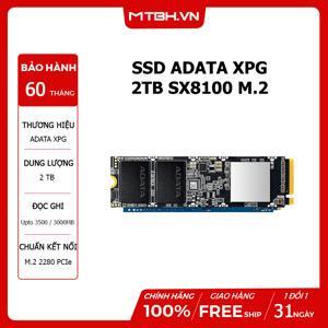 Ổ cứng SSD 2TB Adata SX8100NP M.2 NVMe PCIe Gen3x4 (ASX8100NP-2TT-C)