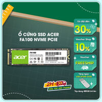 Ổ cứng SSD Acer FA100 M2 NVMe PCIe Gen3 128GB - 2TB - Hàng chính hãng - 256GB