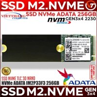 Ổ cứng SSD Adata M2.Nvme IM2P33F3 256GB Gen3x4 2230 Good 96% - Tặng khay chuyển 2280 ( Cũ - 2nd )
