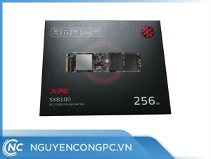 Ổ cứng SSD Adata SX8100NP 256GB PCIe NVMe ASX8100NP-256GT-C