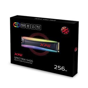 Ổ cứng SSD Adata XPG SPECTRIX AS40G 256GB M.2 2280 PCIe NVMe Gen3 x4 RGB AS40G-256GT-C