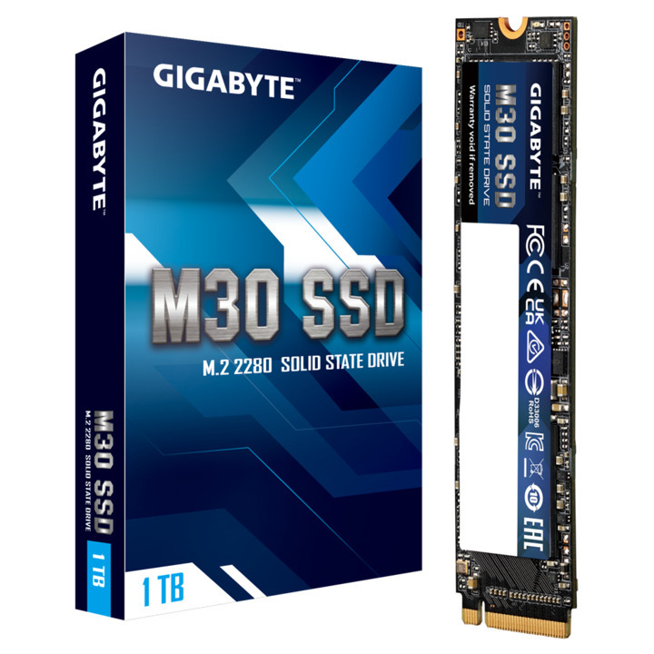 Ổ cứng SSD AORUS M30 1TB AORUS GP-GM301TB-G
