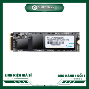 Ổ cứng SSD Apacer AS2280P4 256GB PCIe NVMe 3x4