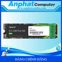 Ổ cứng SSD Apacer AS2280P4 256GB PCIe NVMe 3×4 ( AP256GAS2280P4-1 ) – Hàng Chính Hãng