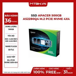 Ổ cứng SSD Apacer AS2280Q4 500GB M.2 PCIe Gen 4×4 AP500GAS2280Q4-1