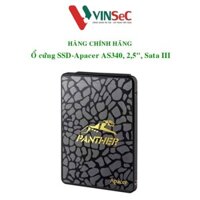 Ổ cứng SSD Apacer Panther AS340 - 120GB / 240GB / 480GB - 2.5inch Sata III - HÀNG CHÍNH HÃNG