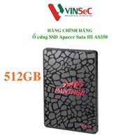 Ổ CỨNG SSD APACER PANTHER AS350 - 512GB - 2.5INCH SATA III - HÀNG CHÍNH HÃNG