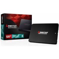 Ổ Cứng SSD BIOSTAR S100-120GB 2.5INCH SATAIII ĐEN (BLACK) SM120S2E31- Hàng Chính Hãng 100% 1 đổi 1 trong 36 tháng