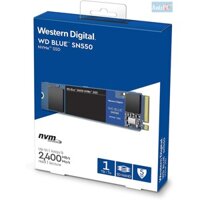 Ổ cứng SSD cắm trong chuẩn M.2 Western Blue SN550 1TB NVMe 3D NAND  - Nhập khẩu Nguyên Seal US