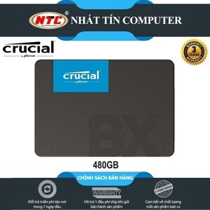 Ổ cứng SSD Crucial BX500 480GB CT480BX500SSD1