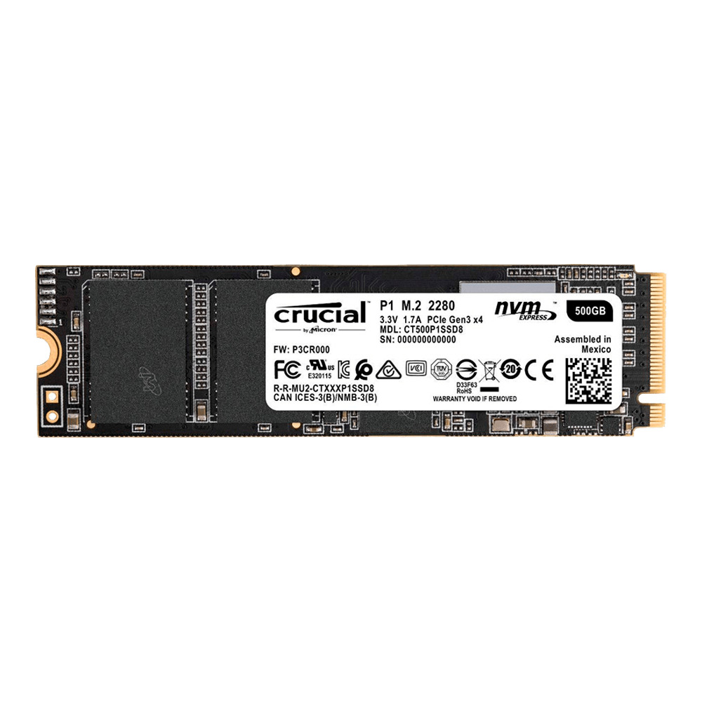 Ổ cứng SSD Crucial P1 M.2 PCIe NVMe 500GB