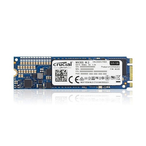 Ổ cứng SSD Crucial MX300 - 525GB, SATA III 2.5 inch