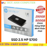 Ổ Cứng SSD HP S700 Sata SSD, 250GB/ 500GB tốc độ cao, Chính Hãng 100%, Bảo Hành 3 Năm, 1 Đổi 1, NHẬT MINH Phân Phối