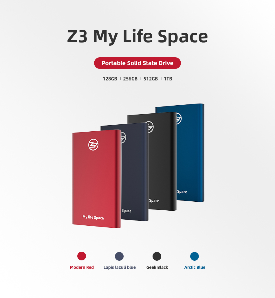 Ổ cứng SSD Kingspec Z3 Portable 240GB