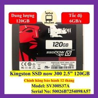 Ổ cứng SSD Kingston 120Gb now 300 2.5" tốc độ 6gb/s - chính hãng bảo hành 12 tháng