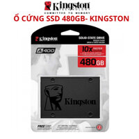 Ổ cứng SSD Kingston 480GB ,SSD 480 SATA 3 6.0 Gb/s ,ổ cứng Kingston 2.5 SA400S37/480gb chính hãng bảo hành 3 năm đổi mới