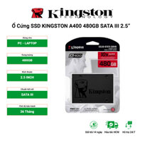 Ổ Cứng SSD KINGSTON A400 480GB SATA III 2.5" phanphoisitoanquoc2020
