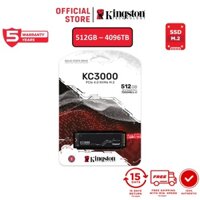 Ổ cứng SSD Kingston KC3000 512G-2048G PCIe 4.0 NVMe M.2 SSD Hiệu năng cao dành cho máy tính để bàn và máy tính xách tay