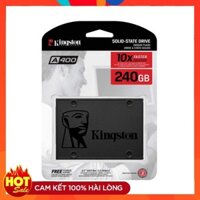 Ổ Cứng SSD Kingston NOW A400 240GB 2.5'' SATA III -Tặng Cáp sata 3.0 - Hãng phân phối chính thức