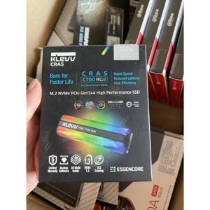 Ổ cứng SSD Klevv CRAS C700 RGB 240GB M2 NVME Gen3x4 K240GM2SP0-C7R