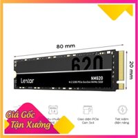 Ổ cứng SSD Lexar 256Gb M.2 2280 PCIe (LNM620X256G-RNNNG) |Hàng chính hãng |Giao hàng nhanh chóng phân phối giá sỉ