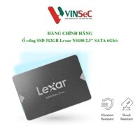 Ổ cứng SSD Lexar 512GB - NS100 2.5" SATA III - Hàng Chính Hãng - Tem Viết Sơn / Mai Hoàng
