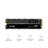 Ổ cứng SSD Lexar NM620 256GB M.2 2280 PCIe 3.0x4 (Đoc 3000MB/s - Ghi 1300MB/s) - (LNM620X256G-RNNNG)