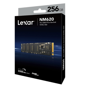 Ổ cứng SSD Lexar NM620 M.2 2280 PCIe NVMe Gen3 x4 256GB