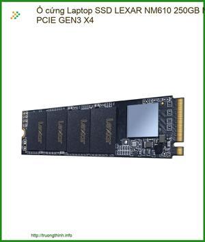 Ổ cứng SSD M2-PCIe 250GB Lexar NM610 NVMe 2280