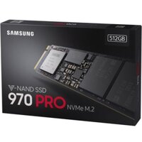 Ổ cứng SSD M2-PCIe 512GB Samsung 970 PRO NVMe 2280