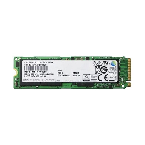 Ổ cứng SSD Samsung M2-PCIe SM961 NVMe 2280 - 128GB