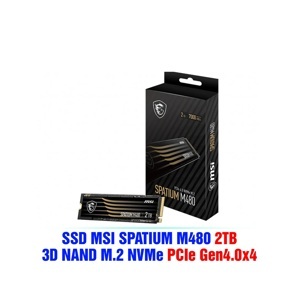 Ổ cứng SSD MSI Spatium M480 PCIe 4.0 NVMe M.2 2TB